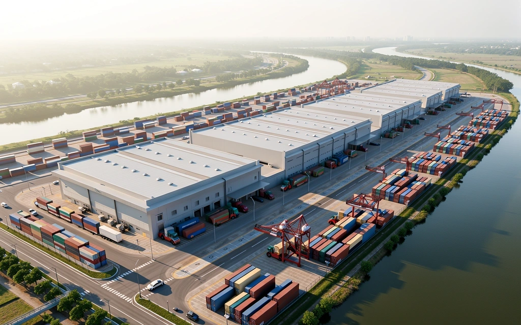 Industrial logistics hub in Ho Chi Minh City